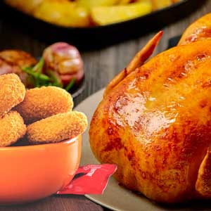 croquetas de polo asado