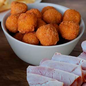 Croquetas de jamon york